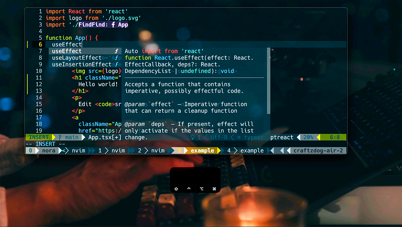 My Neovim setup for React, TypeScript, Tailwind CSS, etc in 2022