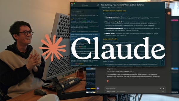 Integrating my note app with Claude's MCP